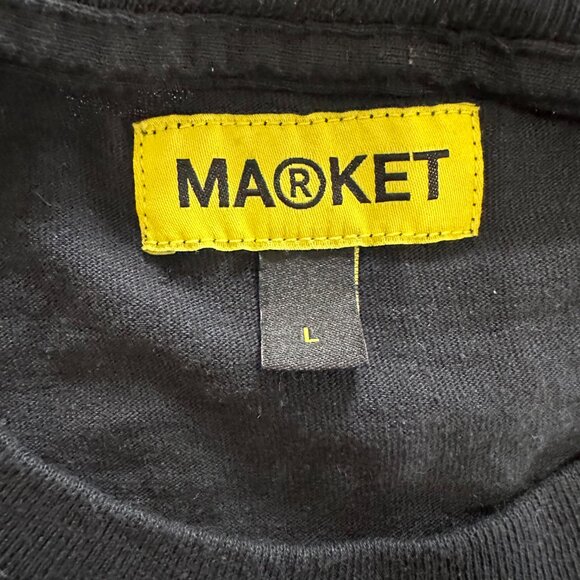 Chinatown Market Vintage Black/Yellow Graphic T-Shirt Large - Picture 3 of 6